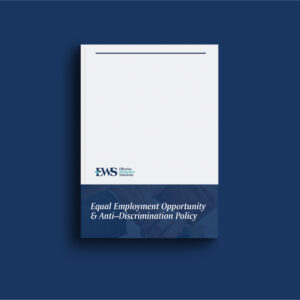 Equal employment opportunity and anti–discrimination policy HR Legal Services