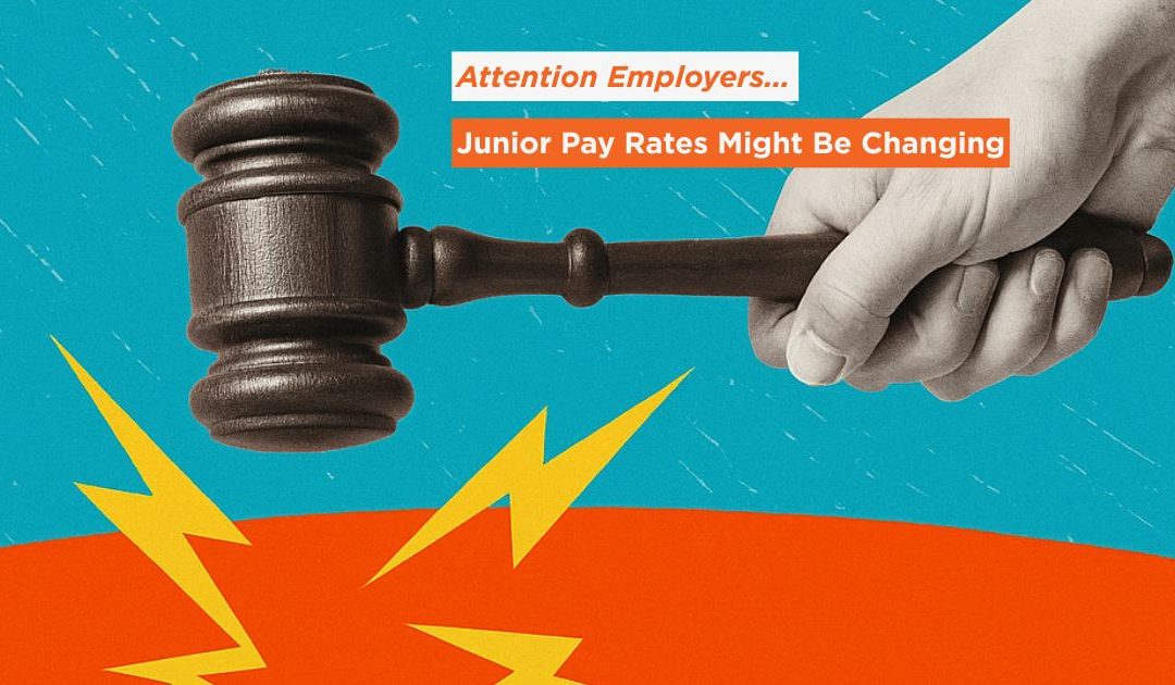 Junior pay rates might change