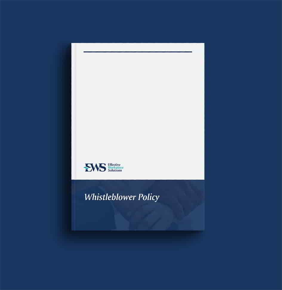 Whistleblower-Policy Whistleblower Policy