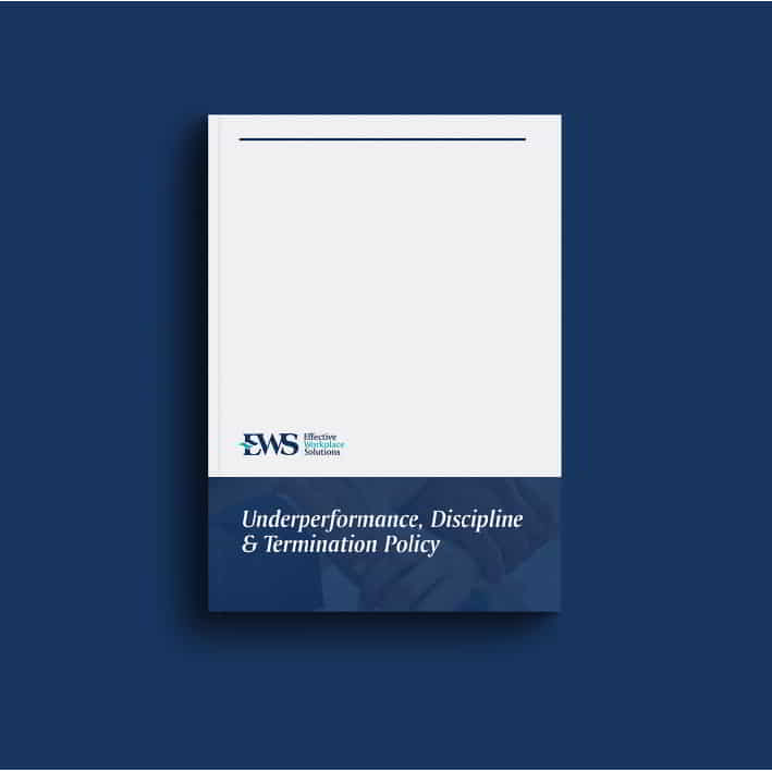 underperformance Underperformance, Discipline and Termination Policy